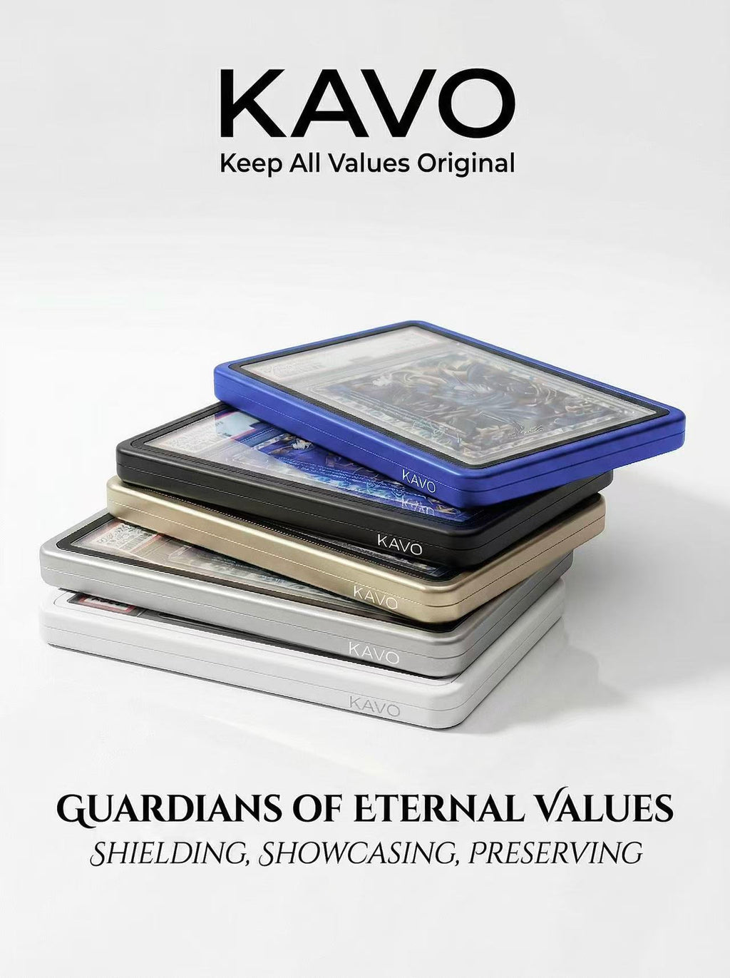 Premium Metal Card Protector – BGS 130pt Edition